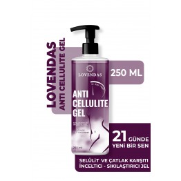 Lovendas Selülit ve Çatlak Karşıtı İnceltici Sıkılaştırıcı Jel 250ml