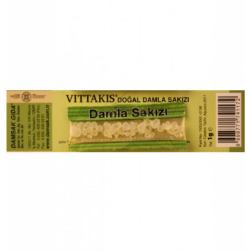 Vittakis Doğal Damla Sakızı 1gr