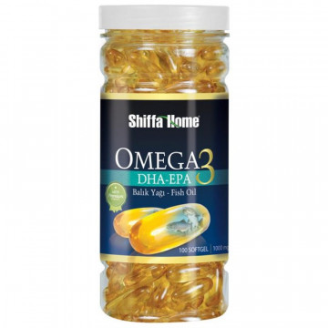 Shiffa Home Omega 3 Balık Yağı 100 Softgel