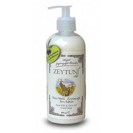 Zeytuni Keçisütlü Zeytinyağlı Sıvı Sabun 400 ml