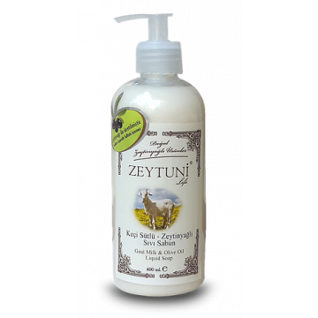 Zeytuni Keçisütlü Zeytinyağlı Sıvı Sabun 400 ml