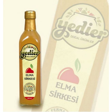 Yedier Elma Sirkesi Katkısız 500ml