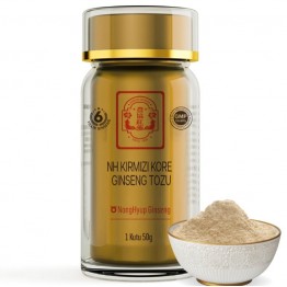 NH Kırmızı Kore Ginseng Tozu – 6 Yıl Yetiştirilmiş Premium Kalite