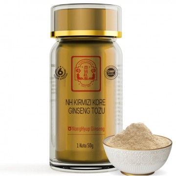 NH Kırmızı Kore Ginseng Tozu – 6 Yıl Yetiştirilmiş Premium Kalite