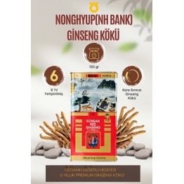 Pungi NongHyup NH Ginseng Kökü – 150gr 6 Yıllık Premium Ginseng
