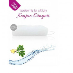 Konjac Süngeri Banyo Vucut İçin