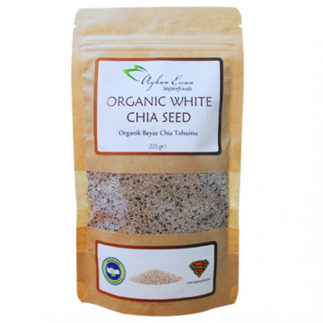 Organik Beyaz Chia Tohumu 225 gr