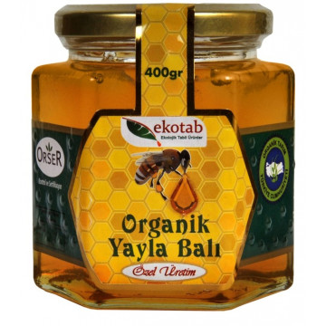 Ekotab Organik Yayla Balı 400 gr.