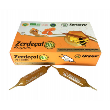 Eğriçayır Organik Zerdeçal - Propolis Ampülü