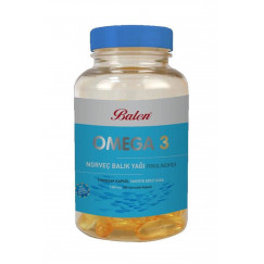 Balen Omega 3 Norveç Balık Yağı 1380 Mg 200 Kapsül Trigliserid Form