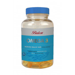 Balen Omega 3 Norveç Balık Yağı 1380 Mg 200 Kapsül Trigliserid Form