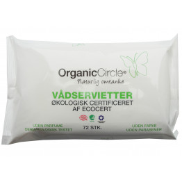 Organic Circle Aloe Vera İçeren Islak Mendil-72li