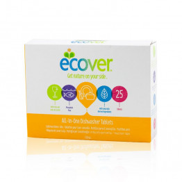 ECOVER EKOLOJİK 3’Ü BİR ARADA BULAŞIK MAKİNESİ TABLETİ 25 TABLET