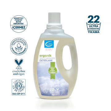The LifeCo Organik Bebek Sıvı Çamaşır Deterjanı 750 ml