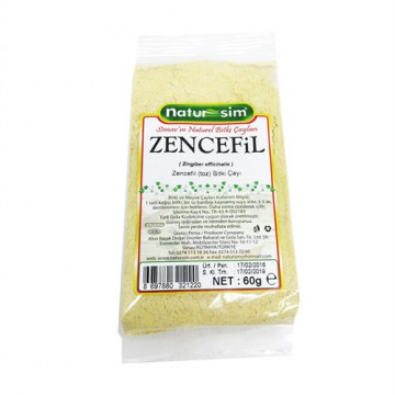 Natursim Zencefil Toz 50gr