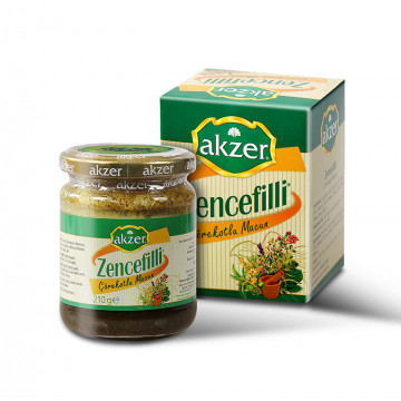 Akzer Zencefilli Çörekotlu Macun 210 gr