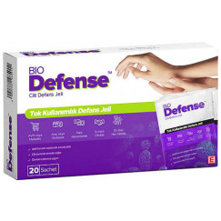 Bio Defense Tek Kullanımlık Dezenfektan Jeli 20'li