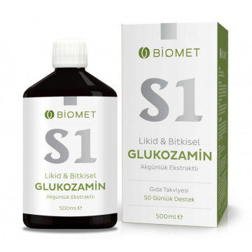 Biomet S1 Glukozamin Sıvı Ekstraktı 500 ml