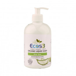 Ecos3 Organik Sıvı Sabun Aloe Vera 500 ml