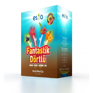 Esila Fantastik Dörtlü Form Çayı