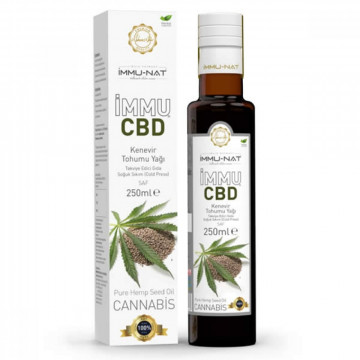 İmmunat CBD Kenevir Tohumu Yağı 250 ml