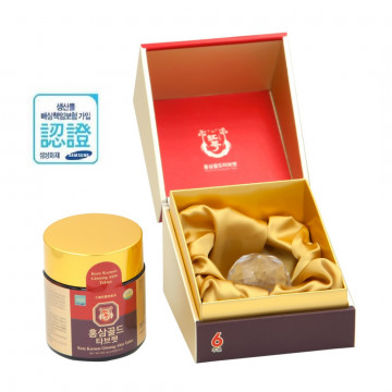 Kore Kırmızı Ginseng 6 Yıllık Kök (Altın Tablet)