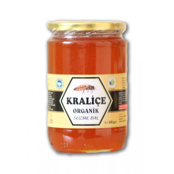 Kraliçe Organik Süzme Bal (Iğdır) 850 gr