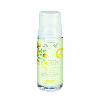 Logona Organik Energy Limon & Zencefil İçerikli Roll-on 50ml