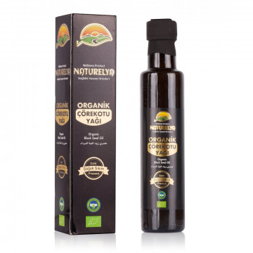 Naturelya Organik Çörekotu Yağı 250ml