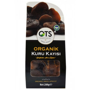 OTS Organik Kesme Kuru Kayısı 200 gr