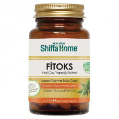 Shiffa Home Fitoks - Yeşil Çay Ekstreli Form  60 Kapsül