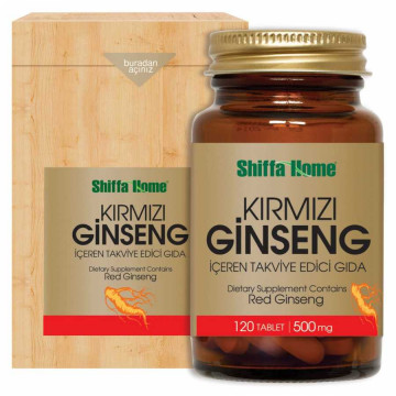 Shiffa Home Kırmızı Kore Ginseng 120 Tablet