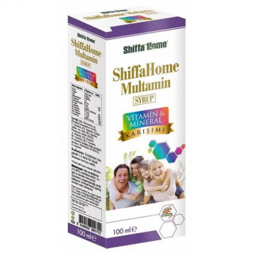 Shiffa Home Multamin Şurup - Vitamin ve Mineral Karışım 100 ml